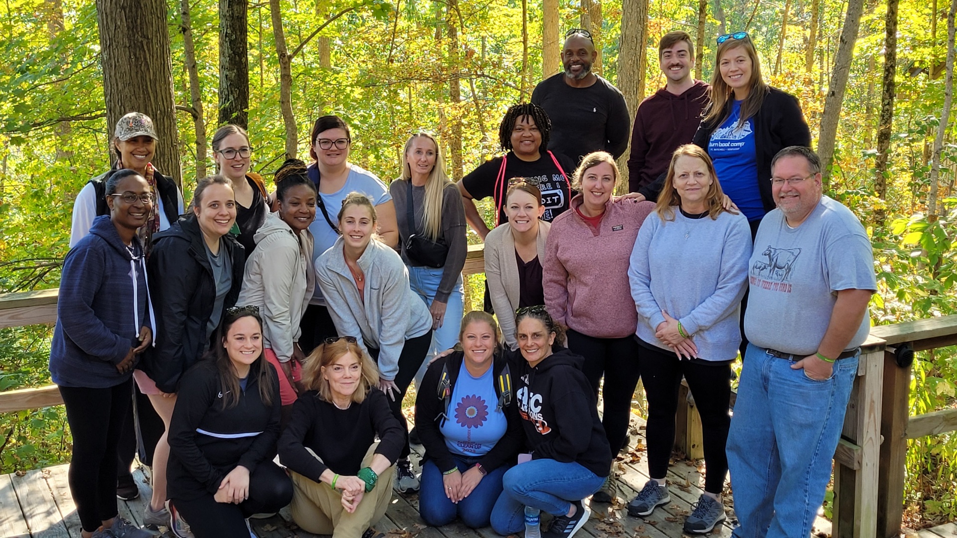 group of nonprofit leaders in training 